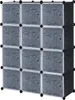TWOLIIN DIY Regalsystem Kleiderschrank aus Kunststoff Produktbild-Vorschau 1