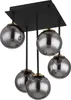 Globo Lighting Deckenleuchte Metall schwarz matt, 5x G9 Produktbild-Vorschau 2