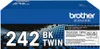 Brother Toner Doppelpack TN-242BKTWIN (ca. 2x 2500 Seiten) Produktbild-Vorschau 2