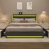 Letto imbottito INONEFT, 180x200 cm, con spazio Anteprima dell’immagine prodotto 3
