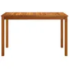 A wooden garden table is shown against a white background. Náhled obrázku produktu