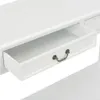 vidaXL Konsolentisch Weiß 110 x 35 x 80 cm Holz Produktbild-Vorschau 6