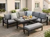 MeXo Gartenlounge-Set Gartenmöbel setaus Aluminium, Produktbild-Vorschau 1