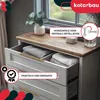 KOTARBAU® 4er Set Möbelgriff Schrankgriffe 560 mm Gold Matt Produktbild-Vorschau 4