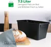 Novaliv Brotkasten mit Deckel 32x20x16,5cm Brotbox für Produktbild-Vorschau 3