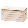 Caisse En Bois Avec Couvercle - Rangement Jardin 80 x 50 x Voir les images du produit 2