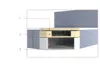 MR GROUP Boxspringbett mit Bettkasten ZADAR, 120x200 beige, Produktbild-Vorschau 4