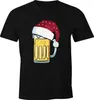 Herren T-Shirt Weihnachten lustig Bier Trinken Bierglas Produktbild-Vorschau 1