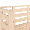 Gartenbank Parkbank 2-Sitzer 111,5x53x71 cm Massivholz Produktbild-Vorschau 7