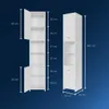 CASARIA® Set Mobili Bagno 3 Pezzi Arredamento Toilette Anteprima dell’immagine prodotto 7