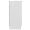 Side view of a white cabinet. Produktbild-Vorschau