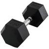 HOMCOM Kurzhantel, Hexagon Gummihantel, 17,5 kg Fitness Produktbild-Vorschau 1