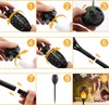 8 solárních zahradních lamp s LED a efektem plamene, Náhled obrázku produktu 2