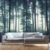 Selbstklebende Folie Fototapete - Dark Forest 196x140 cm Produktbild-Vorschau 2