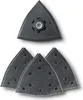 FEIN Schleifset (Platte/2xK60,80,180) Dreiecksform 130mm Produktbild-Vorschau 1