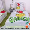 Grinch Bettwäsche für Weihachten Set 2-teilig - Decken- & Produktbild-Vorschau 3