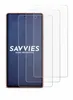 A product image showing multiple screen protectors laid out in front of a phone. Produktbild-Vorschau