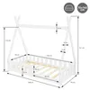 ML-Design Kinderbett Tipi 70x140 cm mit Matratze, Produktbild-Vorschau 7