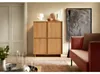 Furniture24 Kommode Yasumi Kw98 Hochschrank 4 Türiger 98 Cm Produktbild-Vorschau 4