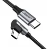 UGREEN USB-C a USB-C, angolato, 1 m - Grigio/Nero Anteprima dell’immagine prodotto 2