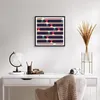 Gerahmtes Poster - Schwarzer Rahmen - Abstraktion Muster Produktbild-Vorschau 6