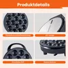 Zimilo Takoyaki Maker a 14 fori con display LED, macchina Anteprima dell’immagine prodotto 7