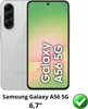 A white Samsung Galaxy A56 5G smartphone is shown with a green and pink gradient background on the screen. Náhľad obrázku produktu