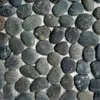 Exklusive Kieselstein-Mosaikfliese Schwarz – 1 Mosaikfliese Produktbild-Vorschau 5