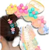 Fermaglio per capelli floreale pastello in stile boho - Anteprima dell’immagine prodotto 3
