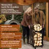 BLACK OAK Kaminholzständer JACINTO – Regal 78x30x36cm mit Produktbild-Vorschau 6
