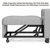 BEALIFE Schlafsofa 135x177x85 cm mit ausziehbarer Produktbild-Vorschau 3