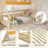 Letto per bambini Flieks 90x200cm con tenda rimovibile, Anteprima dell’immagine prodotto 6