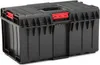 A black plastic toolbox with red latches is shown from a slightly elevated angle against a white background. Náhled obrázku produktu