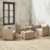 sweeek - Gartengarnitur aus Polyrattan - Perugia -  4 Sitze Produktbild-Vorschau 6