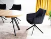 Stuhl Azalia Velvet Schwarz Samtstoff 18 Produktbild-Vorschau 6