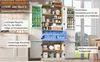 Hoge kast, wit, met bewegingssensor, verstelbare planken, Productafbeelding-voorbeeld 14