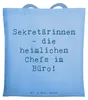 Mr. & Mrs. Panda totebag Spruch Sekretärin Chefin - Sky Produktbild-Vorschau 1