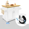 UISEBRT Servierwagen Küchenwagen mit Gewürzboard & Produktbild-Vorschau 3