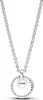 Pandora Collier Pearl&Pavé 393165C01-45 Silber Produktbild-Vorschau 5