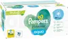 A product box for Pampers Harmonie Aqua baby wipes. Produktbild-Vorschau
