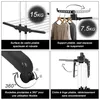 Collage of images showing features of a drying rack. Produktbild-Vorschau