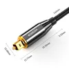 Toslink Premium nylon cable / black / - 0.5m Produktbild-Vorschau 6