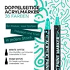 RAGI Acrylstifte set 36 Farben Acrylmarker  Acryl Stifte Produktbild-Vorschau 5
