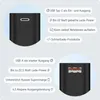 Diagrams and text describing the features of a power bank. Voir les images du produit