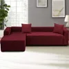 Dicke Sofabezug Ecksofa L Form Jacquard Stretch Sofa Produktbild-Vorschau 3