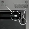 LED solar wall light, anthracite, 4xLED Produktbild-Vorschau 7