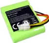A close-up shot of a green rechargeable battery pack with a black label. Produktbild-Vorschau