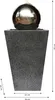 Dehner Gartenbrunnen Kioto mit LED Beleuchtung, ca. 83 x 34 Produktbild-Vorschau 3