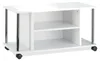 Relaxdays Mobile TV bianco, mobile TV con 4 rotelle, mobile Anteprima dell’immagine prodotto 8