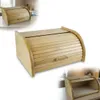 Cassetta del pane in legno di faggio 31x26x16cm - Polacco Anteprima dell’immagine prodotto 1